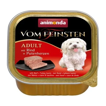 Animonda Vom Feinsten Adult 22x150g Rind & Putenherzen 1 Animonda Vom Feinsten Adult 22x150g Rind & Putenherzen