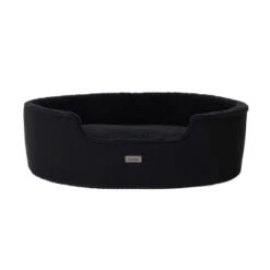 Lionto Hundebett Mit Wendekissen Schwarz S