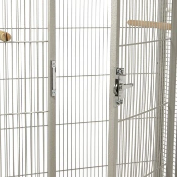 Montana Cages Voliere Melbourne 160 Hellgrau 3 Montana Cages Voliere Melbourne 160 Hellgrau – Bild 3