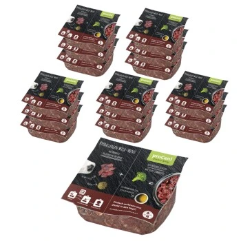 ProCani Frisch & Fertig Hypoallergen Wild Menü 16x500 G 1 ProCani Frisch & Fertig Hypoallergen Wild Menü 16x500 G