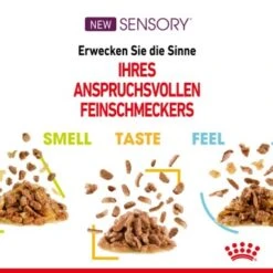 ROYAL CANIN SENSORY Taste In Soße Für Wählerische Katzen 12x85g 14 ROYAL CANIN SENSORY Taste In Soße Für Wählerische Katzen 12x85g -Zoofachgeschäft 4ca972876606d003a86f0bab1190858f1914a006 03707c15903f7b5fc3717a18a53f4c58a8a0d108