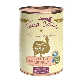 Terra Canis Fleisch PUR 6x400g 1 Terra Canis Fleisch PUR 6x400g