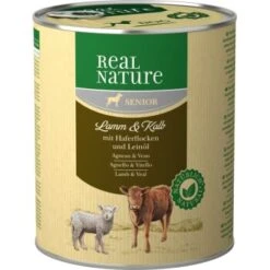 Neu eingetroffen 11 REAL NATURE Senior Lamm & Kalb 6x800 G