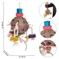 HappyBird Papageienspielzeug Coconut-Fun -Zoofachgeschäft 60c56c4b860af2efe85f454a0c71e71204b142af 1116868 de DE 76e356bf8a09e84339f7e8c141f79d6c935354c8cRdDH1