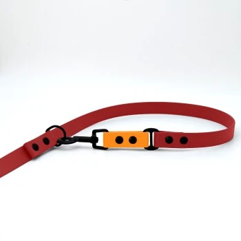 THE DOG IDEA Biothane Hundeleine Rot 2 THE DOG IDEA Biothane Hundeleine Rot – Bild 2