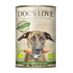 DOG'S LOVE BIO 6x400g Greens