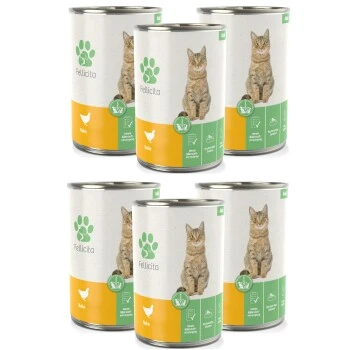 Fellicita Huhn Pur 6x 400g 2 Fellicita Huhn Pur 6x 400g – Bild 2