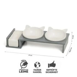 Canadian Cat Company Futterbar Cat Diner Grau/ Weiß -Zoofachgeschäft a1749dc749ef9378e1522943219047ad2caf363c 1360972 de DE 16adc71ffe2ce783af8ba45666487ebbf8a915f9ulriEq