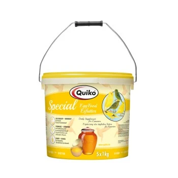 Quiko Special Eifutter5 Kg: Kraft- Und Aufzuchtfutter Für Kanarien Und Positurkanarien 1 Quiko Special Eifutter5 Kg: Kraft- Und Aufzuchtfutter Für Kanarien Und Positurkanarien