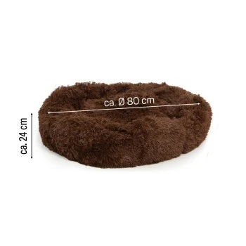 Wallace & Jones Plüschbett Sarnia M Braun 5 Wallace & Jones Plüschbett Sarnia M Braun – Bild 5