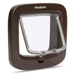 PetSafe Katzenklappe Mit Manueller Verriegelung, Braun -Zoofachgeschäft b62d8c6821bf3c522072f32b284aad76dd1f0147 1318243 1