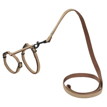 MORE FOR Katzengeschirr Baumwolle Mit Leine S-M 1 MORE FOR Katzengeschirr Baumwolle Mit Leine S-M