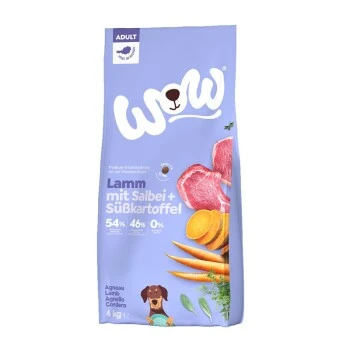 WOW Adult Lamm Mit Salbei 6 Kg 1 WOW Adult Lamm Mit Salbei 6 Kg