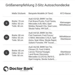 Doctor Bark Autoschondecke Rückbank 2-Sitz Prodtest Grau S 10 Doctor Bark Autoschondecke Rückbank 2-Sitz Prodtest Grau S -Zoofachgeschäft c62d19c922592469d76e197f0e126d7087752418 d79e963b3a718dbf3283e05750d64c0c96ba2e20