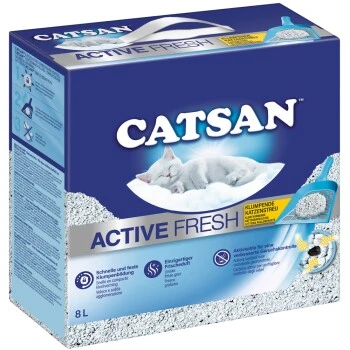 CATSAN Active Fresh Klumpstreu 8 L 1 CATSAN Active Fresh Klumpstreu 8 L