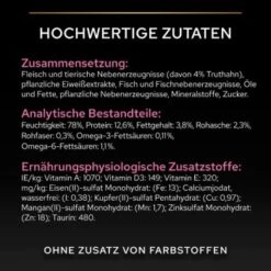 PRO PLAN PURINA Delicate Nutrisavour 26x85g Truthahn -Zoofachgeschäft e645e67dbd03bde0bd41c4fd4a9537a78a1d867c 1361780.fb7