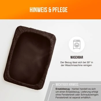 Schlitzohr Ersatzbezug Fensterbankliege 3 Schlitzohr Ersatzbezug Fensterbankliege – Bild 3