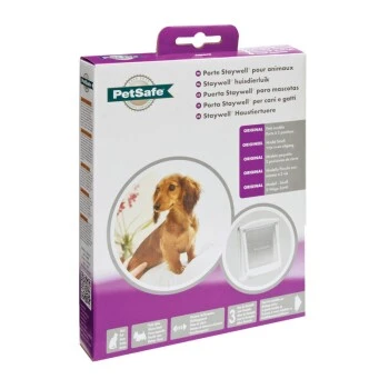 PetSafe 2-Wege Haustiertür Weiß M 2 PetSafe 2-Wege Haustiertür Weiß M – Bild 2