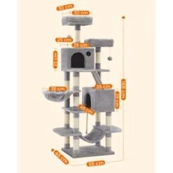 FEANDREA Katzenbaum 168cm Rauchgrau Hellgrau -Zoofachgeschäft f6718a8a00fe387457d50a84a93b6303a806178c 1483584 de DE 15026617bff5b7c7fb5763733b428eb396153586Q3isT2