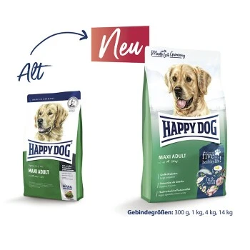 HAPPY DOG Fit & Vital Maxi Adult 14 Kg 2 HAPPY DOG Fit & Vital Maxi Adult 14 Kg – Bild 2